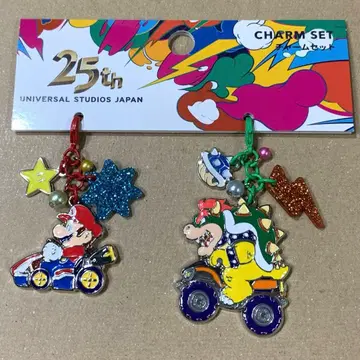 USJ 유니버셜 25주년 마리오 쿠파 참 세트 마리오 카트