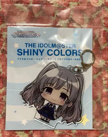 아이돌 마스터 샤니마스 빅 아크릴 키링 미니치 유야케 키리코