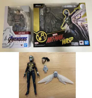 S.H.Figuarts 마블 레전드 앤트맨 와스프 3체 세트