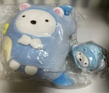 수족관 한정판 스미코구라시 봉제 인형 세트 시로쿠마