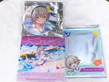 헤븐 번즈 레드 미나세 스모모 헤브반 카페 캔뱃지 아크릴 코스터