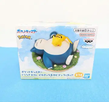 [미개봉] 포켓몬 피카츄&카비곤 피규어 포켓몬스터