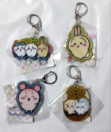 치이카와 (먼작귀) 라메 아크릴 키링 트리오 토끼 헌책방 모몽가 랏코