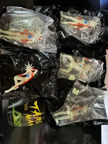 타로맨 피규어 마스코트 축광 컬러 전 5종 컴플리트 세트