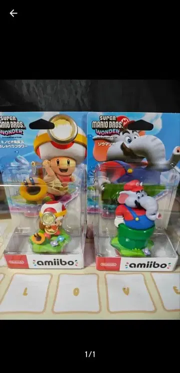 amiibo 슈퍼 마리오브라더스 원더 2체 세트