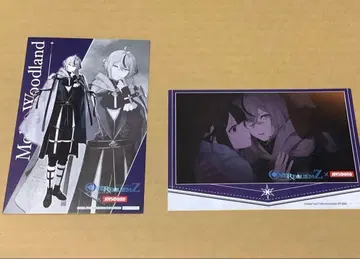 콜라보 한정품 OVER REQUIEMZ 오바렉 모리 포스트카드