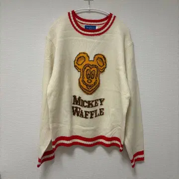 디즈니 미키 와플 니트
