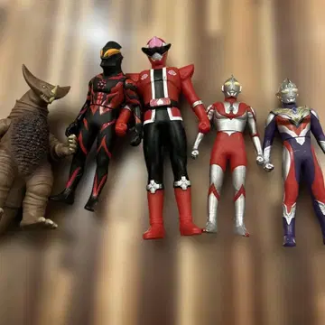 울트라맨 돈모모타로 돈모모 피규어 5체 세트