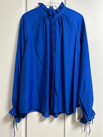 새상품 하이브리드 프릴 리본 블라우스 SpickandSpan 스픽