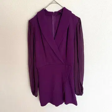 SHEIN 올인원 원피스 스타일 퍼플 XS