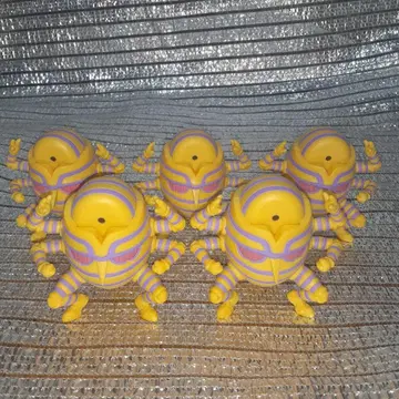 제일복권 죠죠 4부 g상 데스크탑 마스코트 하베스트 5체 세트