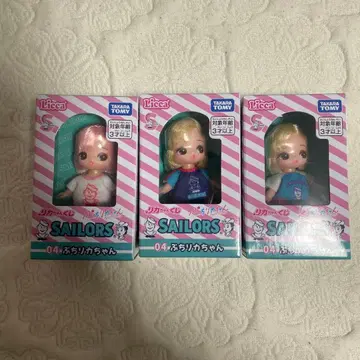 [ 익명 배송 ] 3세트 리카짱 복권 x 세일러즈 제일복권 푸치리카짱