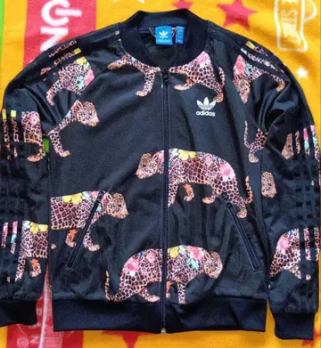 아디다스 오리지널스 x 팜 저지 저지 애니멀 무늬