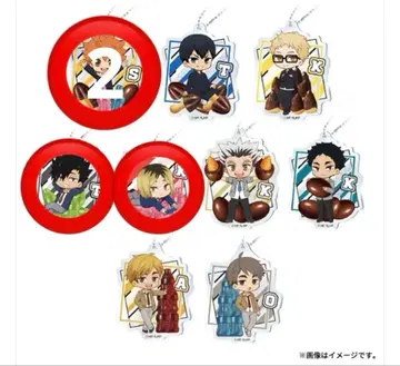 하이큐!! 아크릴 키링 훼미리마트 히나타 쇼요 코즈메 켄마 쿠로오 테츠로