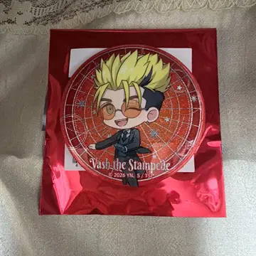 TRIGUN 트라이건 카페 중외 캔뱃지 바슈