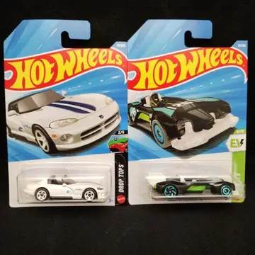 핫휠 트레져 헌트 다지 바이퍼 일렉트로 실루엣 총 2대