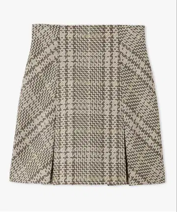 SNIDEL Sustainable 로빙 체크 미니 스커트 핑크 2