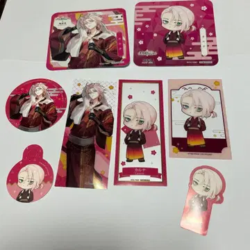 FGO SPA 카르나 클리어 카드 코스터 후드 택 랜덤 스티커