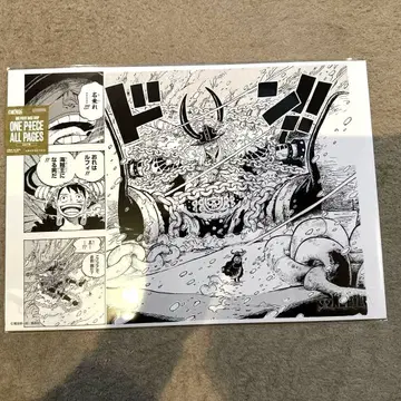 [한정판] ONE PIECE BASE ALL PAGES 포스터 로키 루피