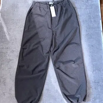 24SS Still by hand 강연 폴리에스테르 니트턱 이지 팬츠