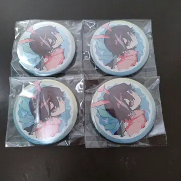 Crazy Raccoon CR 페스티벌 CR 토피 캔 배지 4개 세트