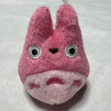 미타카의 숲 지브리 미술관 무제오 토토로 키링 핑크 토토로