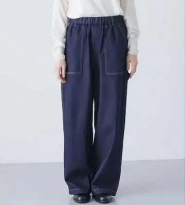 카구레 데님 이지 페인터 팬츠