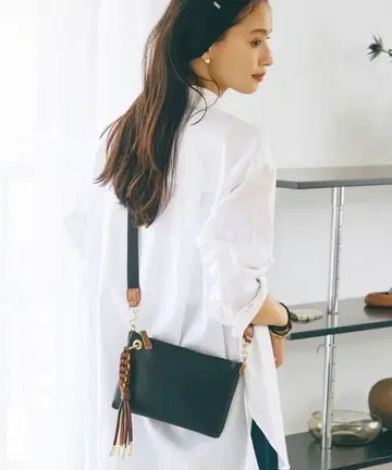 TREASURE TOPKAPI 리플 코드 참 포함 미니 숄더백