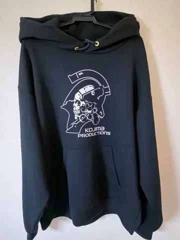 코지마 프로덕션 블랙 후드티