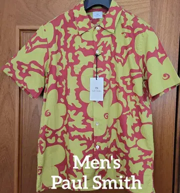 Men's Paul Smith 셔츠 칼라 반팔 블라우스