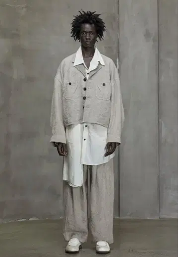 ZIGGY CHEN 24PF CROPPED WORKERS JACKET