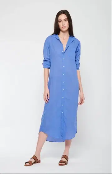 Frank & Eileen Roxy 롱 셔츠 드레스