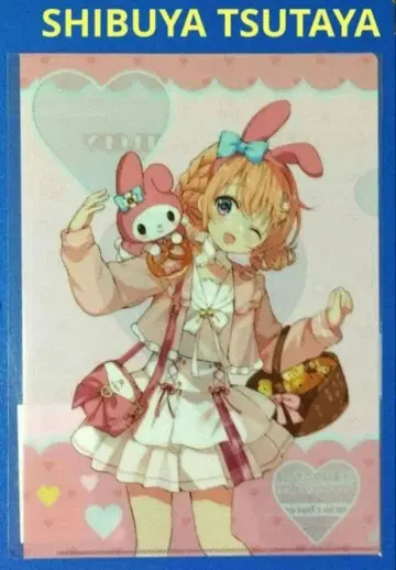 주문은 토끼입니까? x 산리오 코코아 마이멜로디 클리어 파일 츠타야