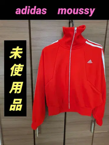 [ 미사용품 ] adidas moussy 저지 콜라보 택 포함