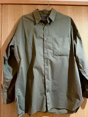 MR. OLIVE 올리브색 긴팔 셔츠 L 사이즈