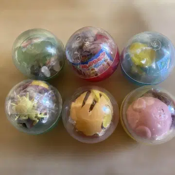 당시물 포켓몬 가챠 리얼 피규어 바운드 포켓몬 공 라이츄