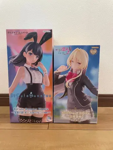 그리드맨 유니버스 타카라다 리카 와타나레 오츠카 마이 피규어 2종 세트