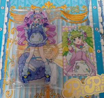 프리파라 라라 파루루 아크릴 스탠드 카드 데비데비 파티 세트