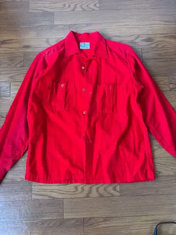 빈티지 PILGRIM 코듀로이 셔츠 USA 제조 상태 좋음