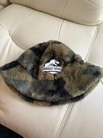 쥬라기 월드 카모플라쥬 퍼 모자