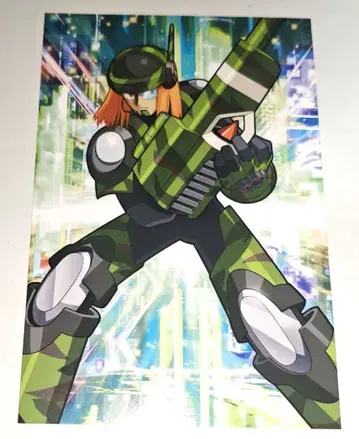 록맨 에그제 서치맨 엽서 온리샵 그 3