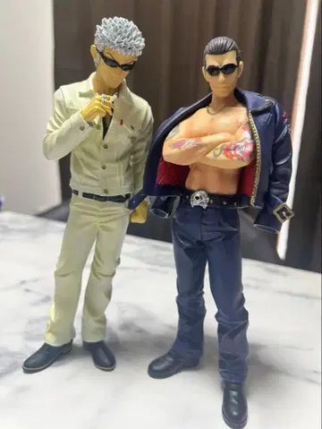 크로우즈 워스트 피규어 FBG 쿠노 류신, 비토 타츠야 2체 세트