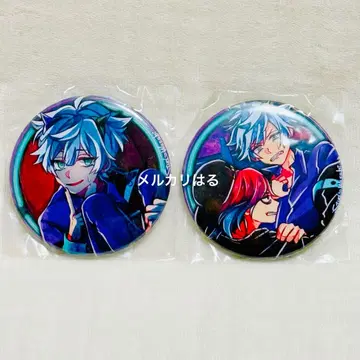 절망 프리즌 오니시로 키스케 겨울 월 시로 캔뱃지 세트