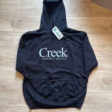 Creek ANGLER'S DEVICE 후드 부착 후드티 블랙