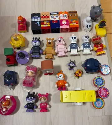 호빵맨 블록 피규어 인형 세트