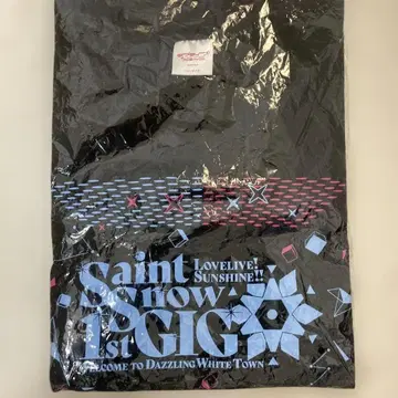 러브 라이브! Saint Snow 1st Live 티셔츠 프리 사이즈