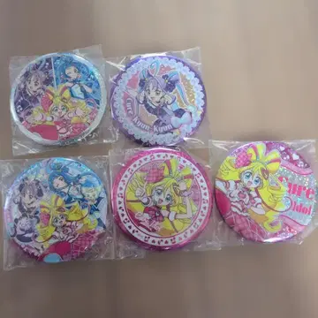 너와 아이돌 프리큐어 BIG 홀로그램 캔뱃지 아이돌 큥큥