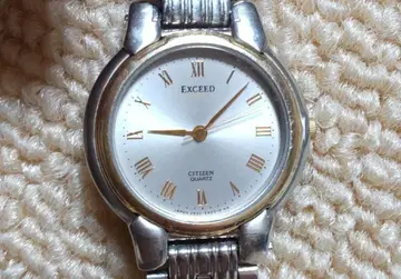 [ 작동품 ] CITIZEN EXCEED 여성용 손목시계 쿼츠 콤비 컬러