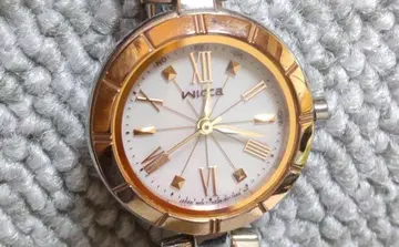 [ 작동품 ] CITIZEN WICCA 여성용 손목시계 전파 솔라 핑크