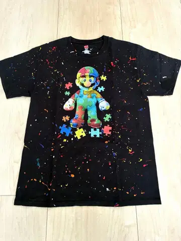 Hanes 마리오 페인트 T셔츠